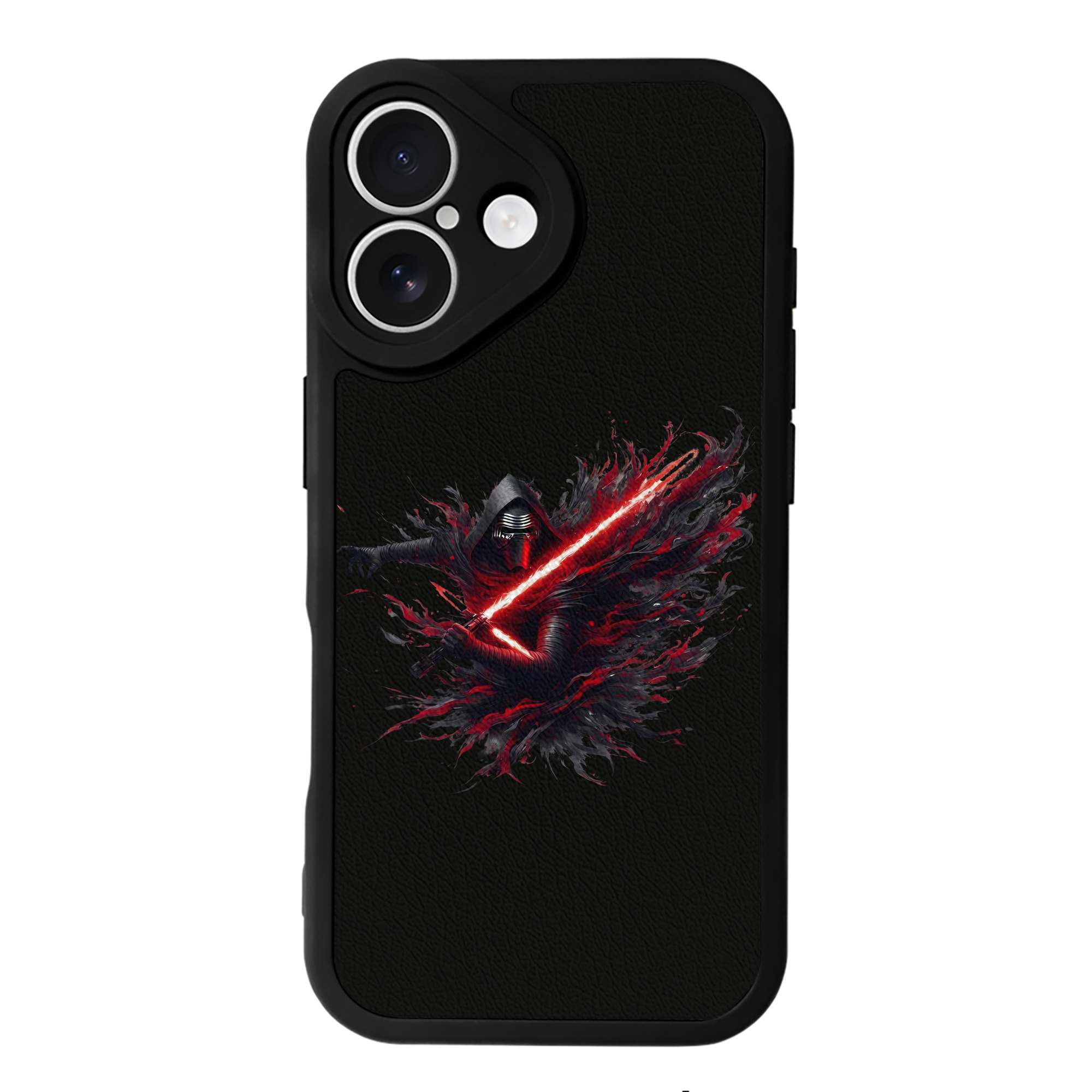（画像用） スター・ウォーズ Star Wars 【iPhone 16シリーズ対応】シリコンスマホケース（レザー調） 材質：シリコン
